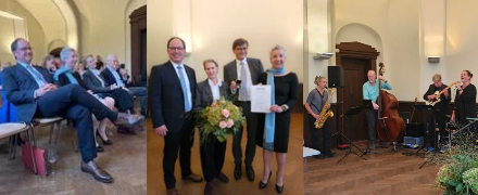 Besondere Auszeichnung: Cornelia Poletto erhält die Sanitätsrat-Grüneberg-Medaille